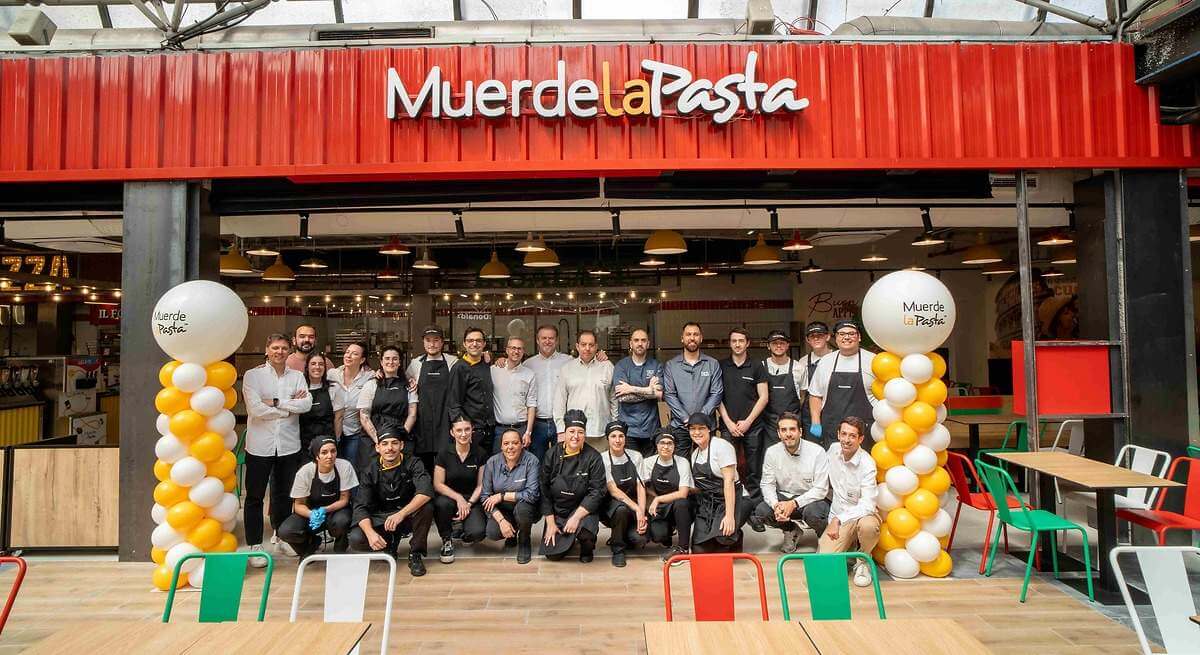Muerde la Pasta estrena imagen y su primer restaurante tras la compra por Congelados de Navarra