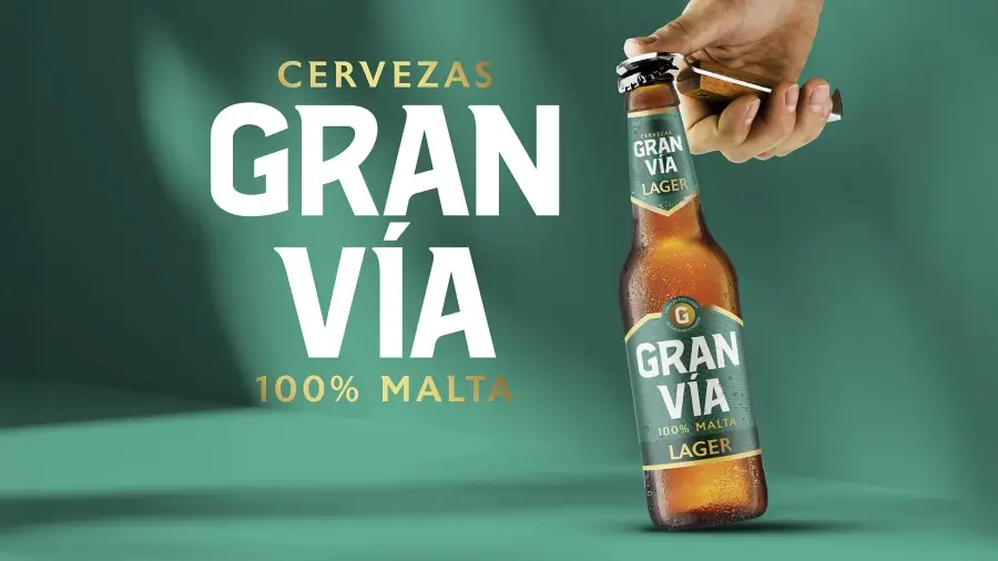 Cervezas Gran Vía estrena nueva identidad corporativa