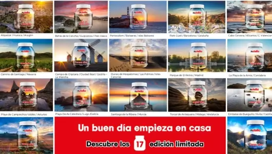 Nutella renueva su ‘packaging’ y ficha a ‘influencers’ para impulsar el turismo local