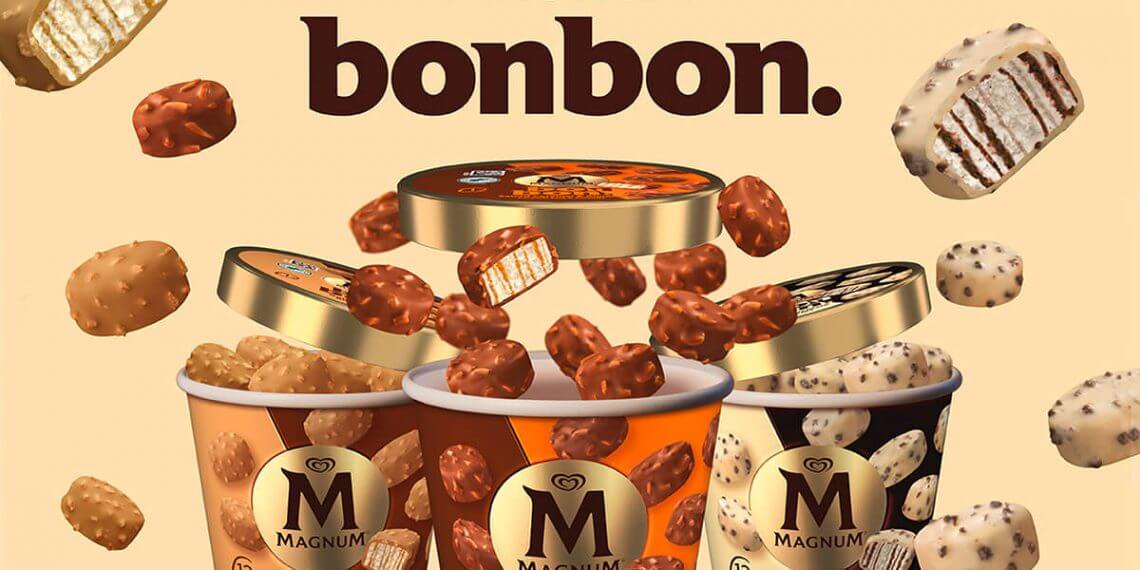 Magnum busca revolucionar el snacking con el lanzamiento de Bonbon