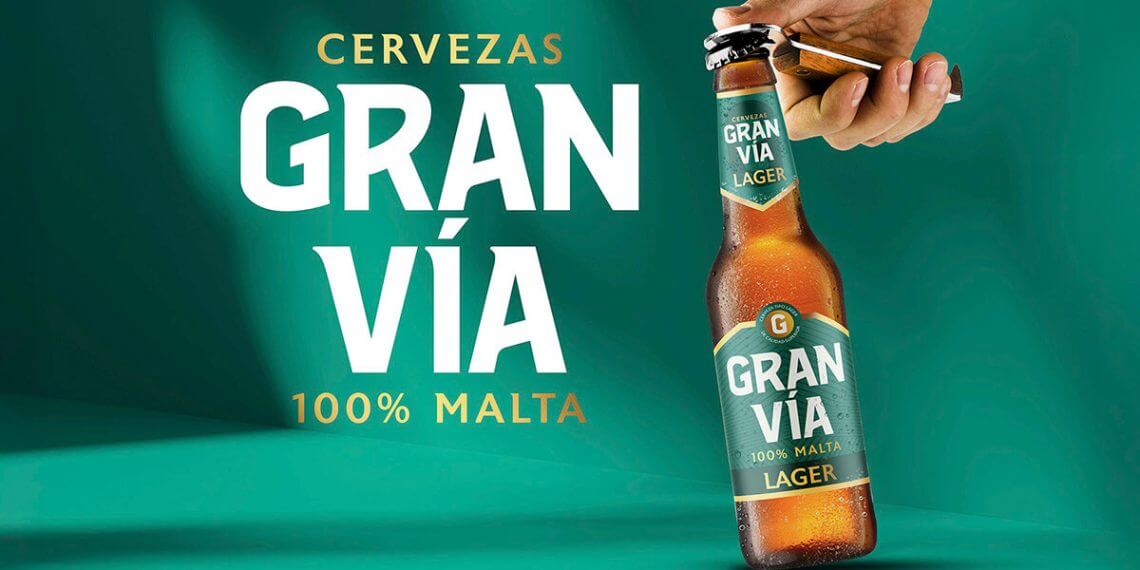 Cervezas Gran Vía renueva su identidad corporativa