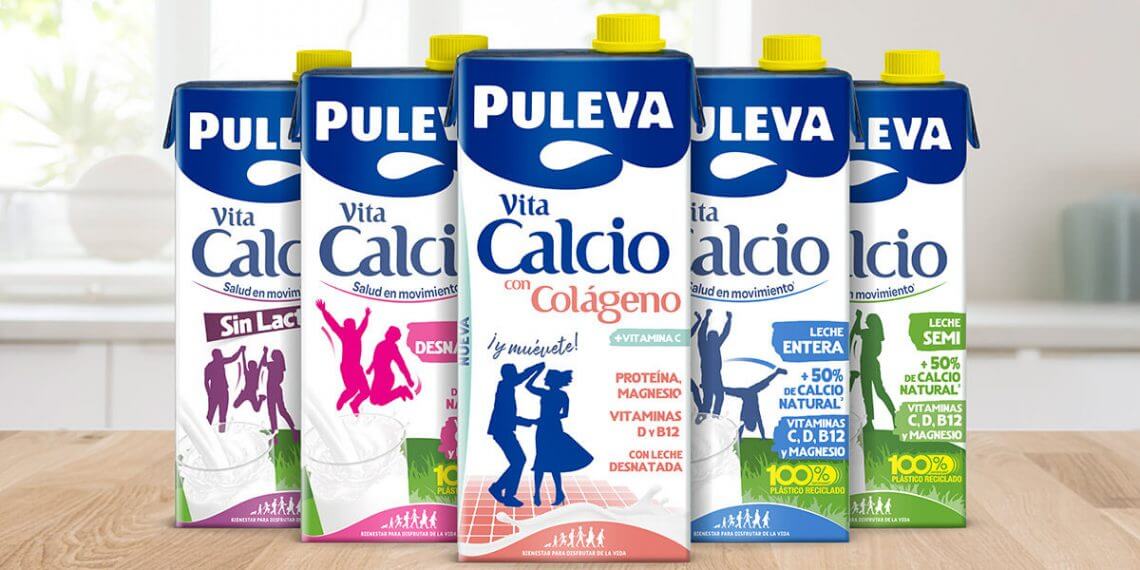 Puleva Vita Calcio revoluciona la categoría de leches adaptadas lanzando la primera enriquecida con colágeno