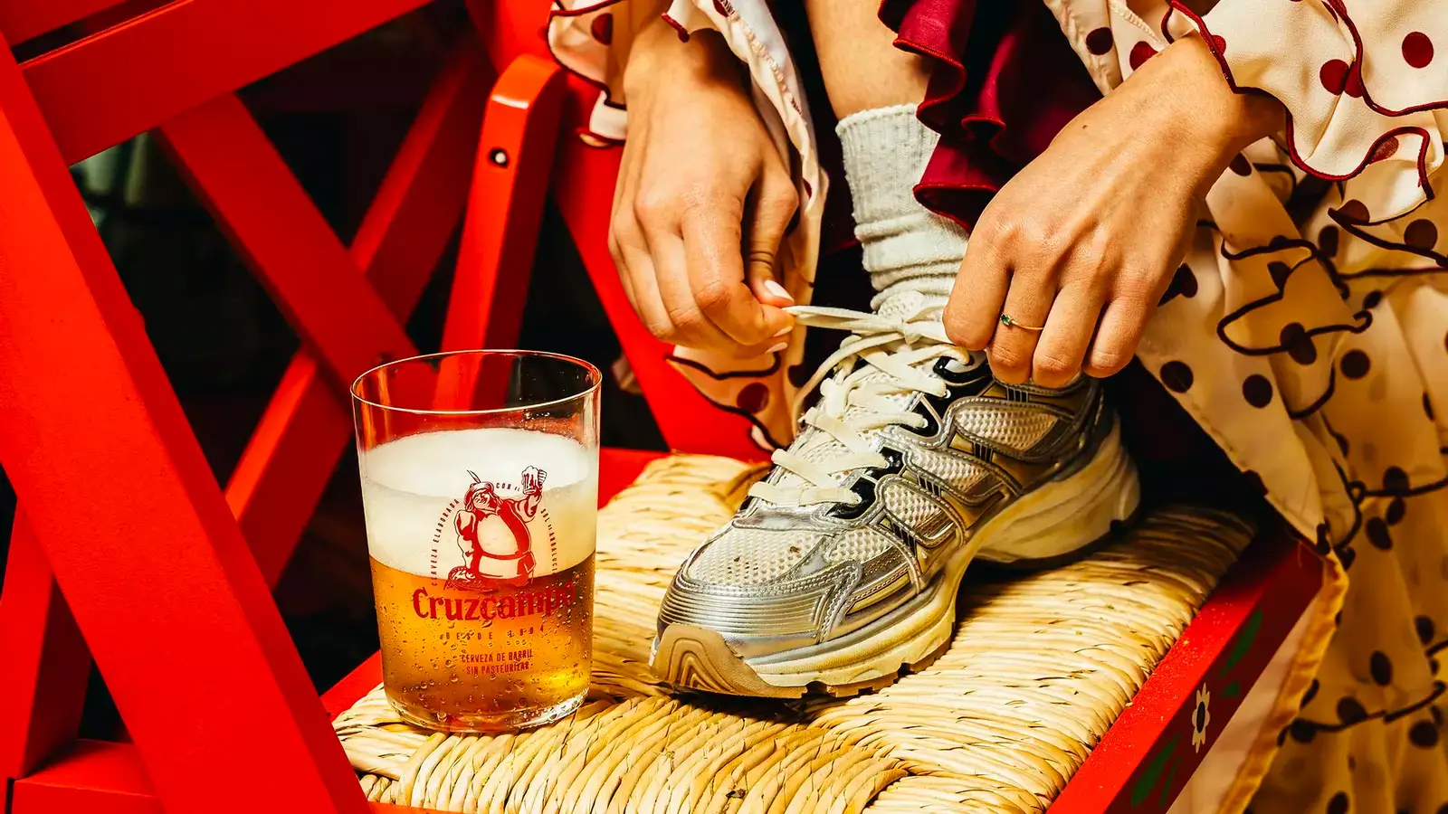 Cruzcampo se vuelca con la Feria de Abril: 5 kilómetros de mostradores y 3,7 millones de cervezas