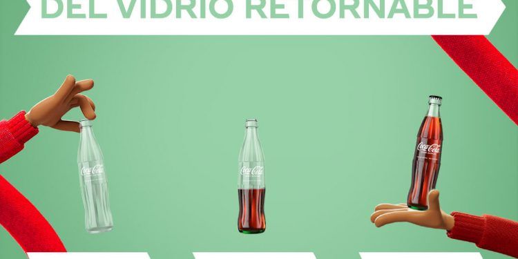 Coca-Cola busca implicar a los consumidores en el movimiento del vidrio retornable