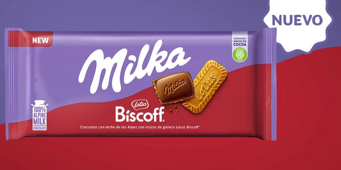 Mondelēz y Lotus Bakeries se unen para crear el nuevo Milka Biscoff