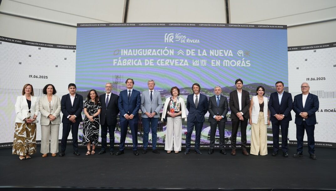 Corporación Hijos de Rivera inaugura su nueva fábrica de cerveza en Arteixo (A Coruña)