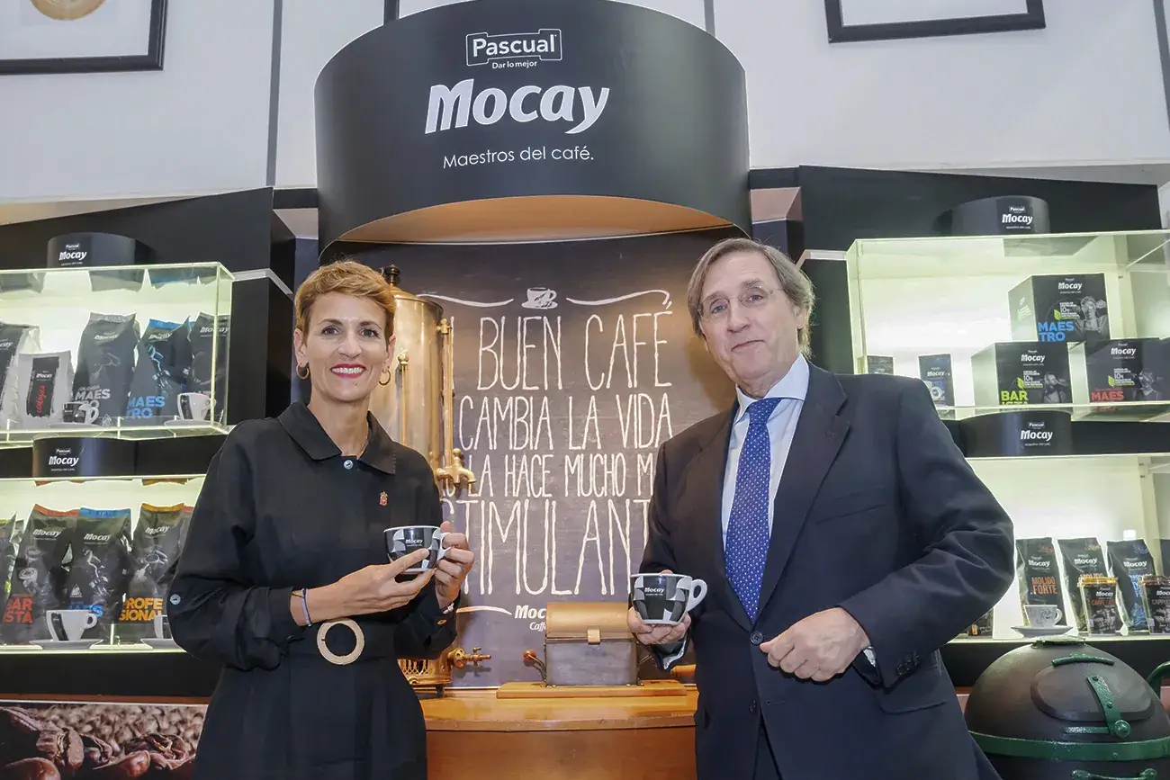 La navarra Mocay ya roza los 50 millones de facturación y produce 6 millones de kilos de café al año