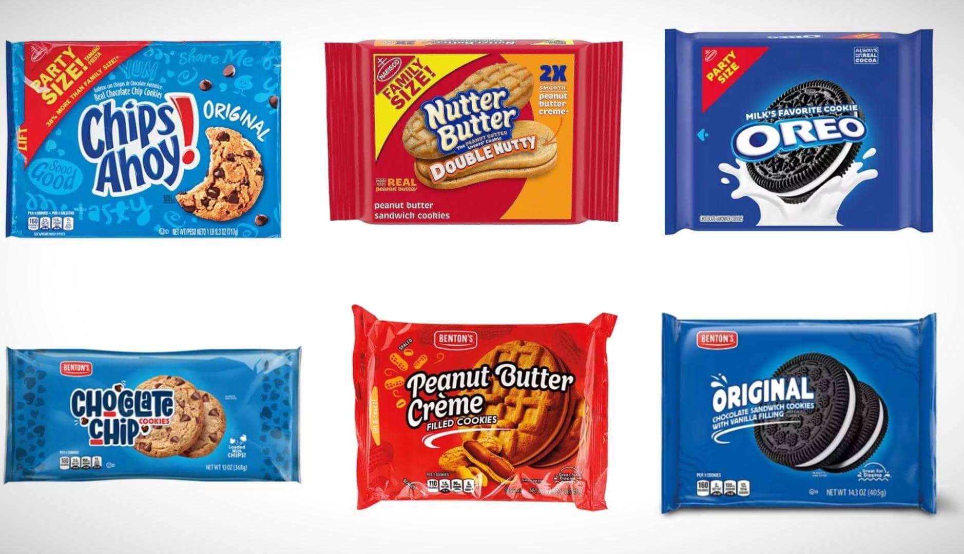 Mondelēz demanda a Aldi por imitación del packaging de Oreo, Chips Ahoy y otras marcas