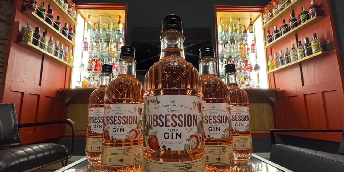 Llega al mercado la nueva ginebra de fresa Obsession Gin Strawberry