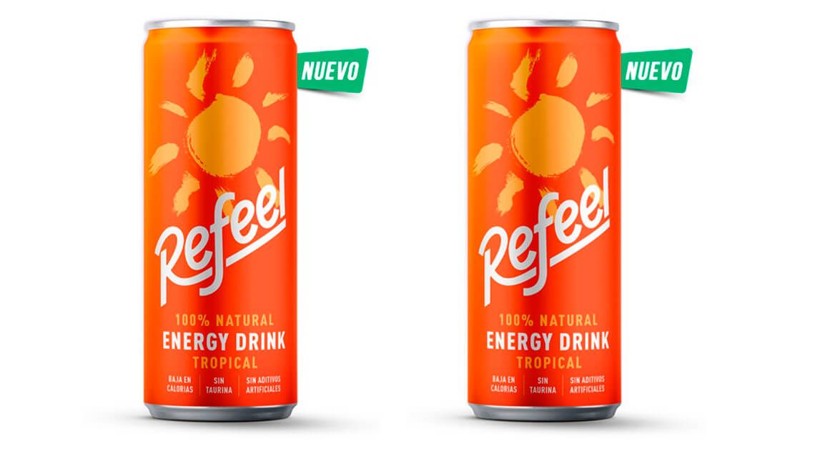 Mahou San Miguel lanza Refeel, su primera bebida energética