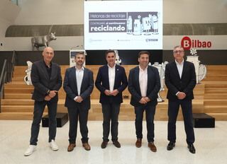 El Gobierno Vasco, Ecovidrio y Ecoembes presentan «Historias de Reciclaje», una campaña para dar segundas vidas a envases y que Euskadi siga siendo pionera en reciclado