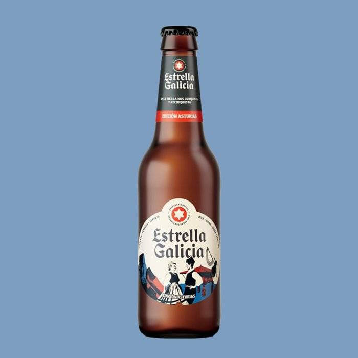 Estrella Galicia lanza una edición especial de cerveza inspirada en los símbolos de Asturias