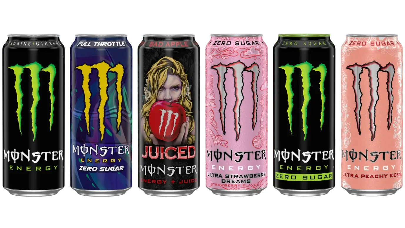 Monster se refuerza frente a Red Bull y Celsius con márgenes al alza