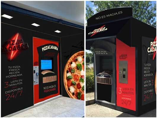 Pizzacadabra, el «cajero automático» de las pizzas 