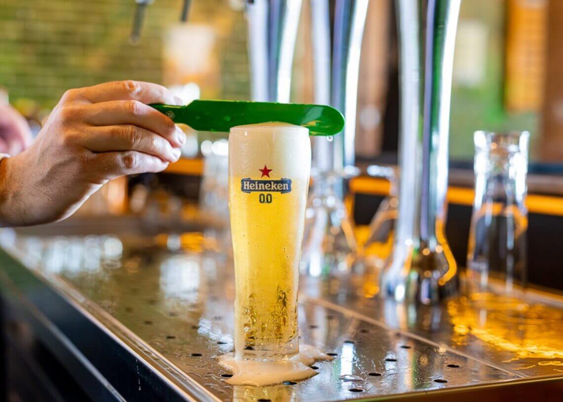 Heineken lidera la expansión de la cerveza 0,0 en barril, ya disponible en más de 3.000 locales en España