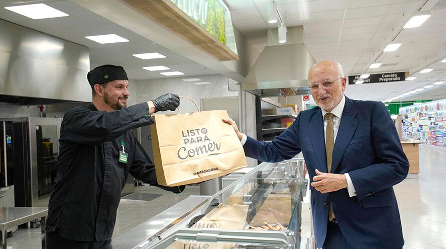Juan Roig lo anticipó: la comida preparada ya es básica en el hogar y Mercadona lidera su consumo en supermercados