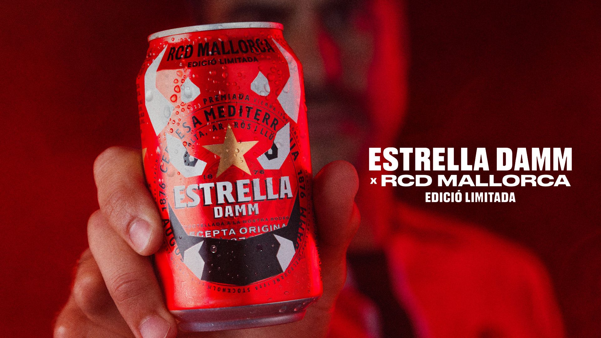 ESTRELLA DAMM LANZA UNA LATA DE EDICIÓN LIMITADA EN HOMENAJE AL RCD MALLORCA
