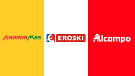 Alcampo, Ahorramas y Eroski ganan terreno a los supermercados referentes de compra ‘online’