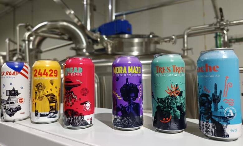 Cerveza Castreña presenta un nuevo formato en latas impresas