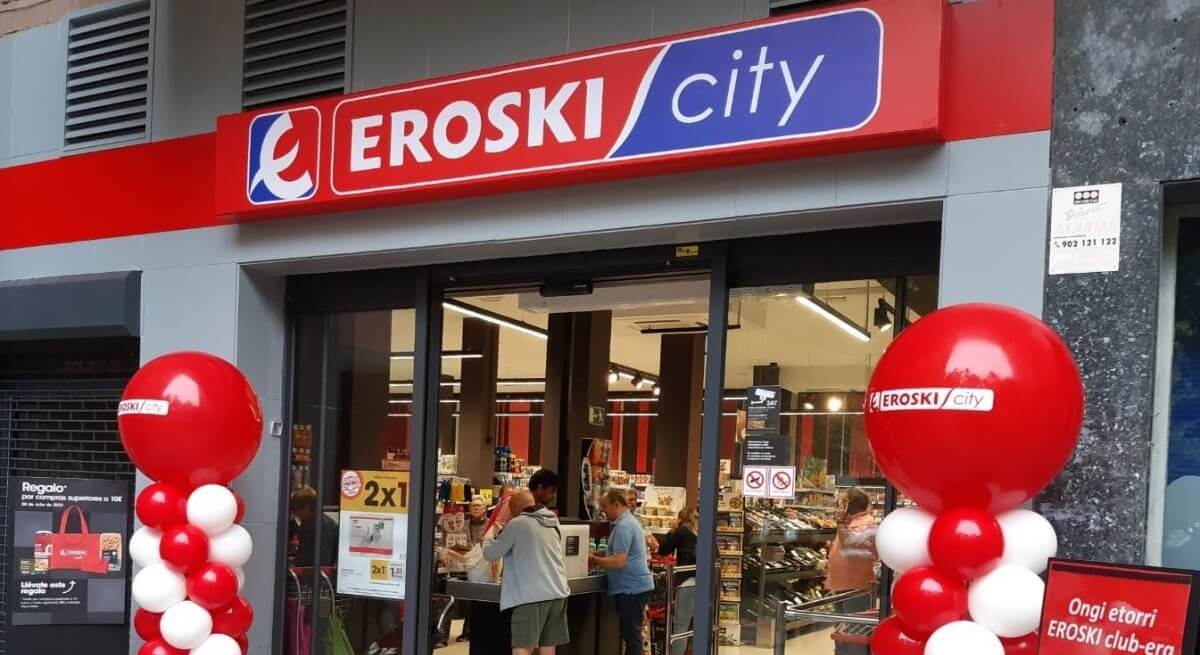 Eroski incrementa su beneficio un 10% y gana 55 millones en el primer semestre
