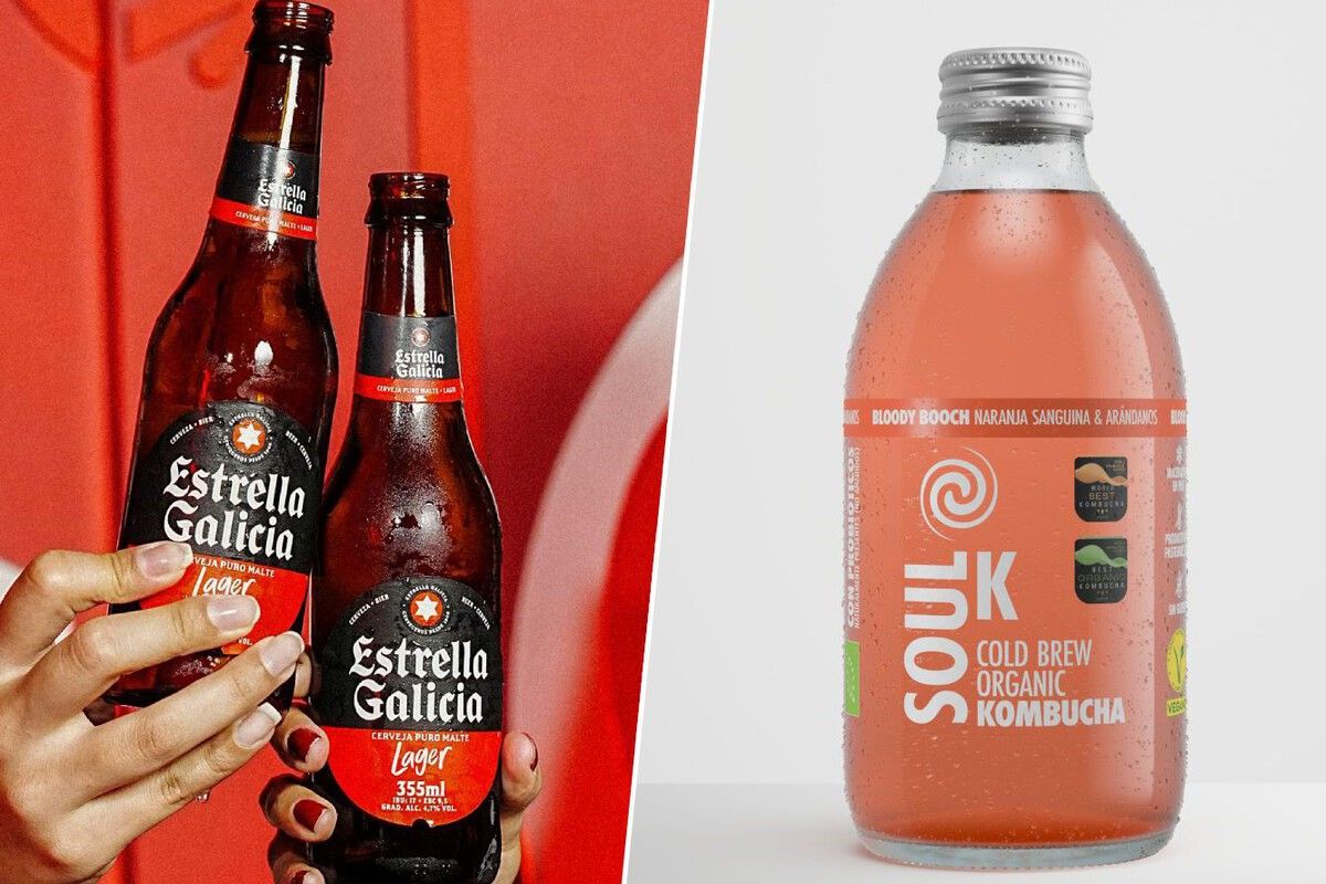 Conocemos a Estrella Galicia por la cerveza, pero su fabricante acaba de ganar un premio como el mejor productor de kombucha del mundo