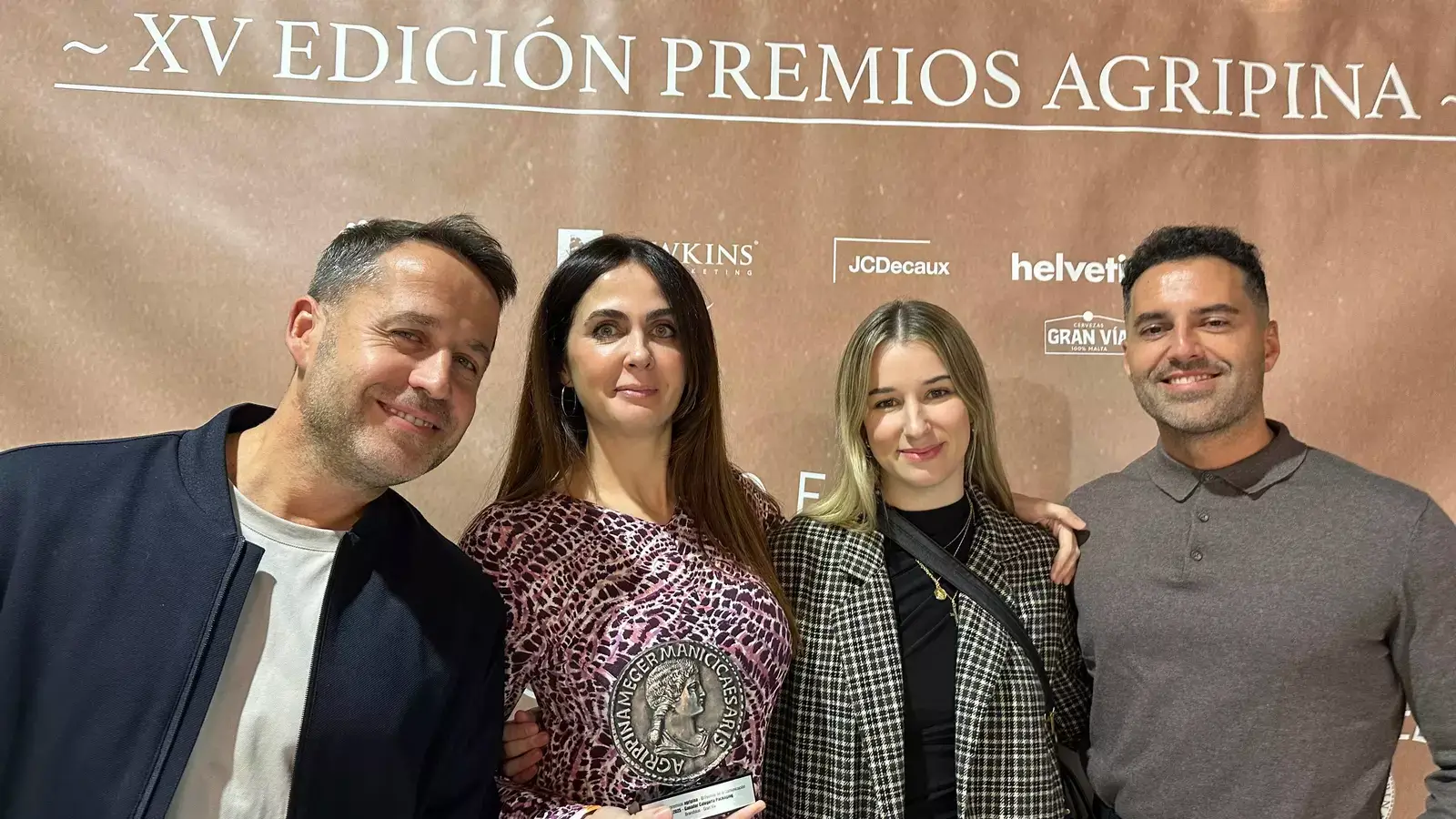 Cervezas Gran Vía triunfa en los Premios Agripina con el premio al Mejor Packaging