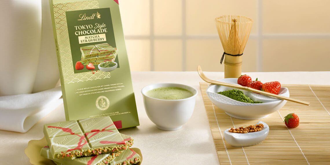 Lindt lanza en España su edición limitada Tokyo Style Chocolate Strawberry Matcha