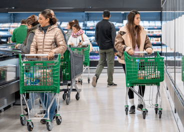 Mercadona acapara la mitad del crecimiento del gran consumo en España