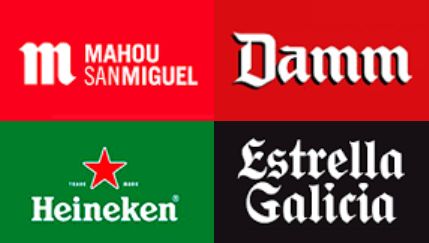 Mahou, Damm, Heineken y Estrella Galicia acaparan nueve de cada 10 cervezas que se beben en España