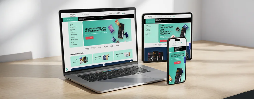 Así es la nueva plataforma B2B de Espressa dirigida al canal horeca