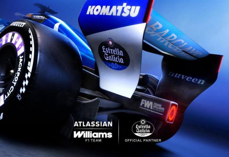 Estrella Galicia 0,0 se convierte en nueva Cerveza Oficial de Williams