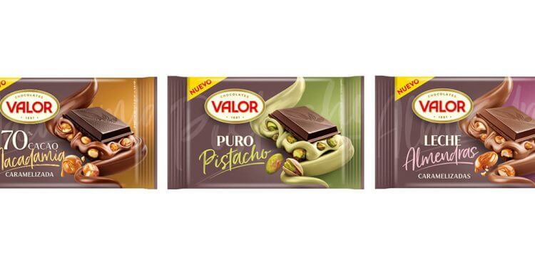 Chocolates Valor sorprende con su nueva línea de tabletas