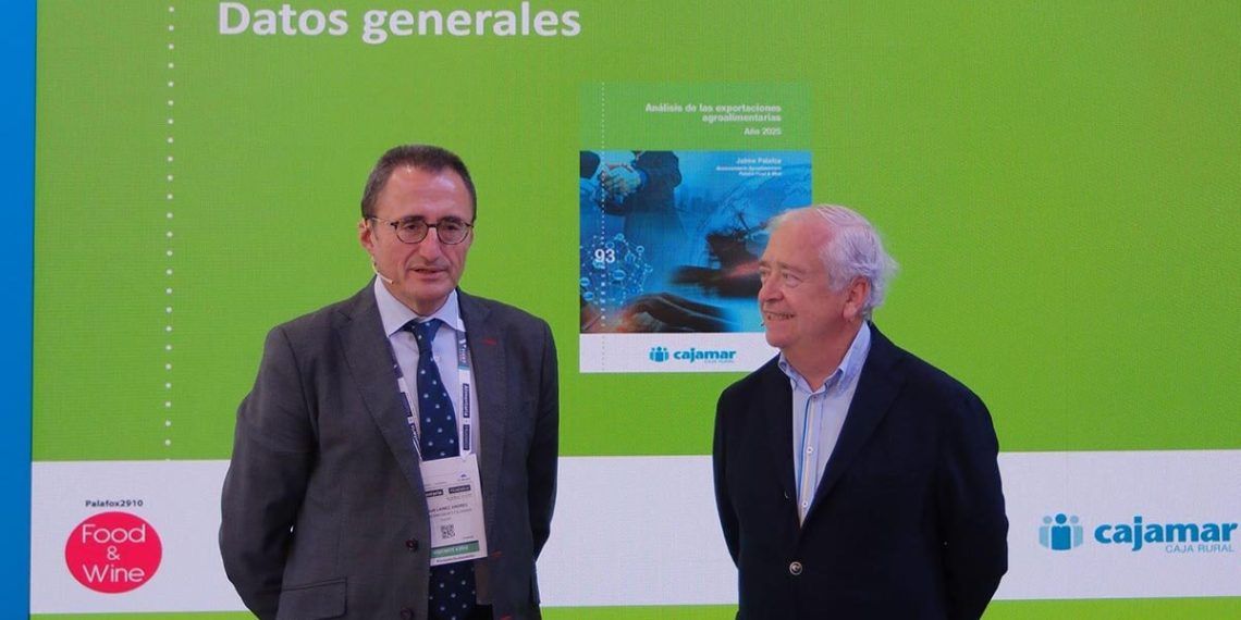 Las exportaciones agroalimentarias alcanzaron un nuevo máximo histórico de 77.227 millones en 2025