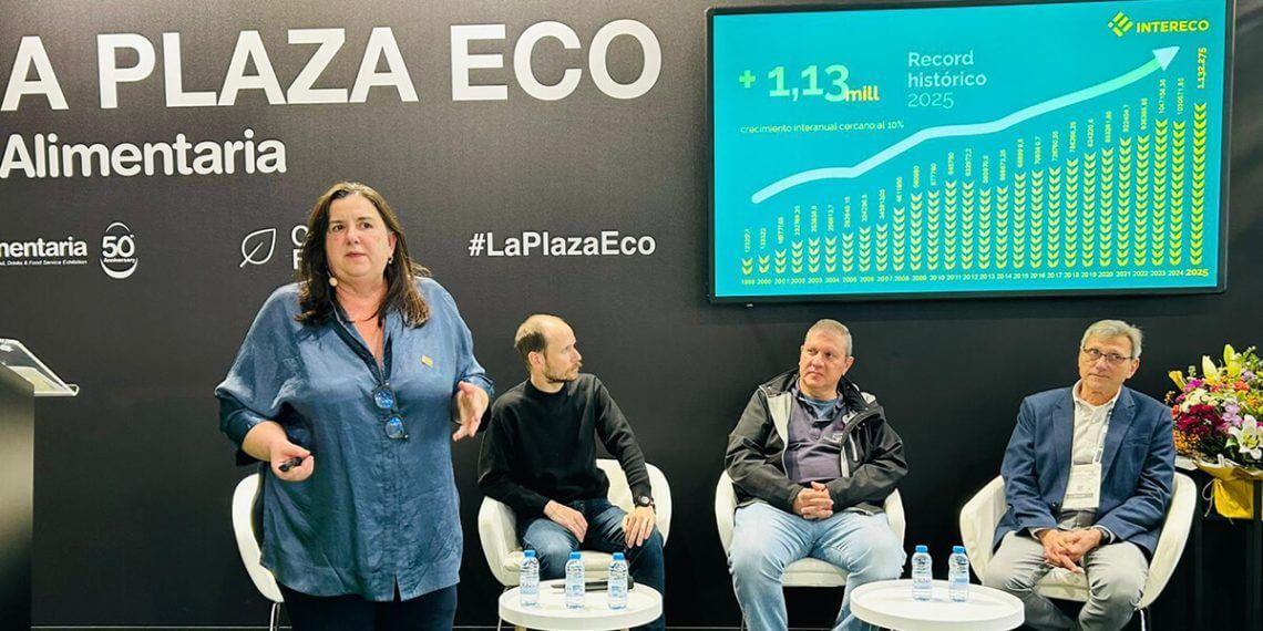 La superficie ecológica marca un récord histórico en 2025 al superar el millón de hectáreas