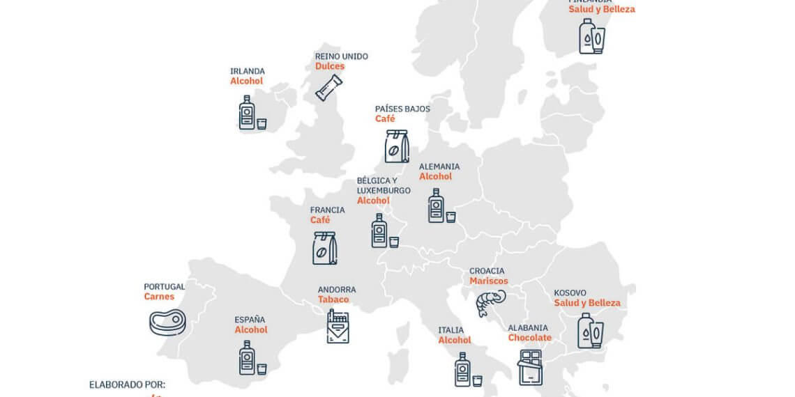 Las bebidas alcohólicas son el producto más robado en los supermercados de Europa
