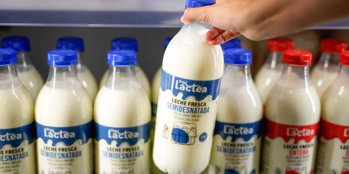 Dia destina 180 millones a la compra de leche de origen 100% nacional
