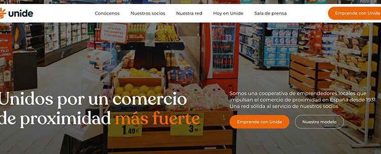Unide avanza en su transformación digital con una nueva web corporativa y otra dirigida al consumidor final