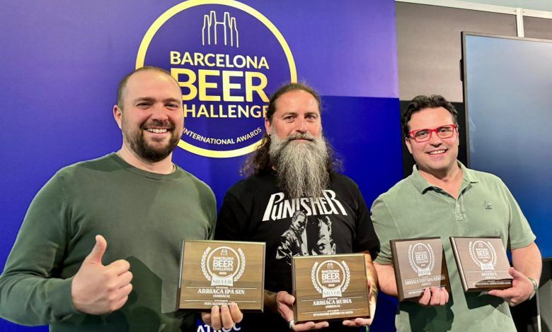 Cervezas Arriaca gana 4 medallas en el Barcelona Beer Challenge y ya suma 28 galardones en 11 años de concurso