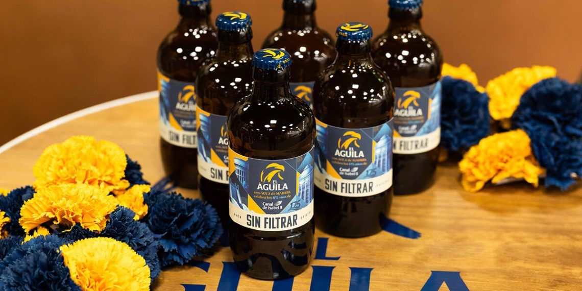 Heineken España crea una edición limitada de El Águila elaborada con agua de Madrid