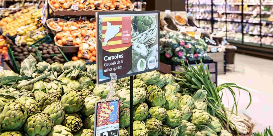 Las ventas de Caprabo de productos de proximidad suben un 8% y superan los 41,7 millones