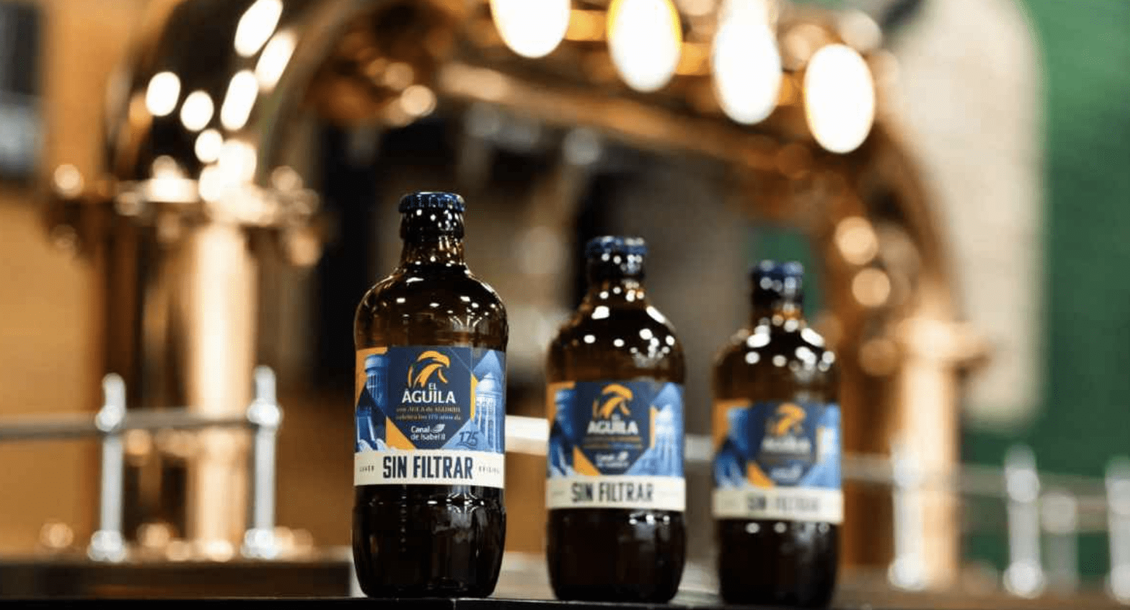 Descubre la nueva cerveza con agua de Madrid que llegará a más de 5.000 bares este verano