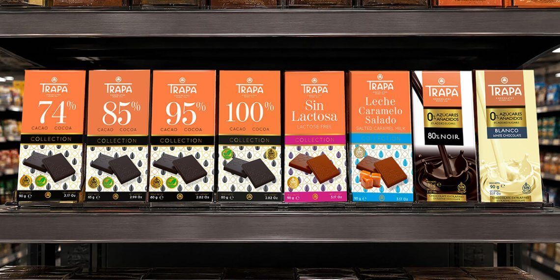 Chocolates Trapa refuerza su presencia en la distribución con su entrada en Eroski