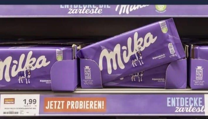 Mondelez, condenada en Alemania por «reduflación engañosa» tras reducir el tamaño de las tabletas Milka