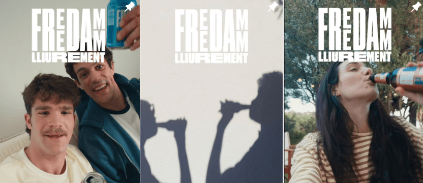 Free Damm redefine el consumo 0,0 con ‘Lliurement’, su nueva plataforma de marca
