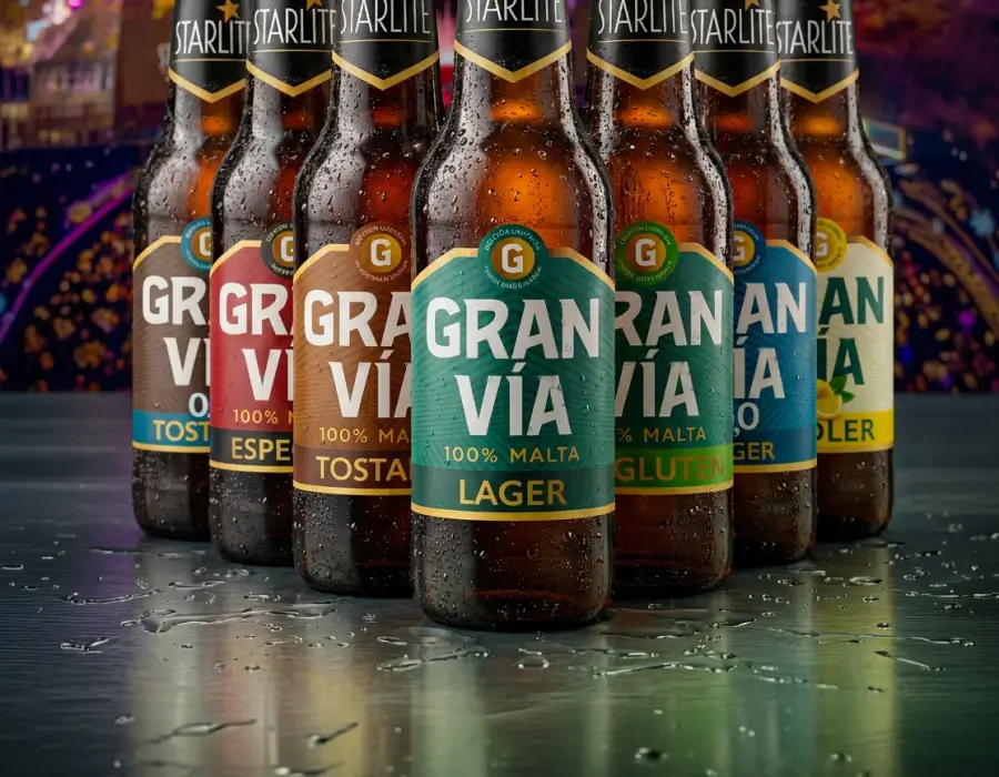 Cervezas Gran Vía, nueva cerveza oficial de Starlite 2026