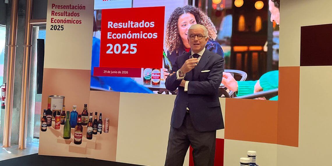 Mahou San Miguel gana 100,3 millones de euros en 2025 tras elevar su inversión a un récord de 566 millones