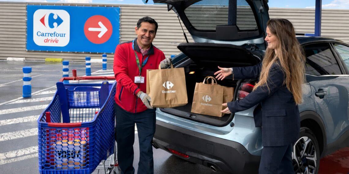 El servicio Drive de Carrefour registra un crecimiento del 23% en España