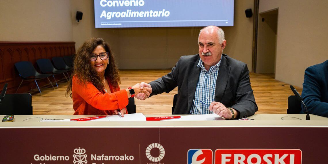 Eroski y el Gobierno de Navarra colaborarán para impulsar el sector agroalimentario navarro