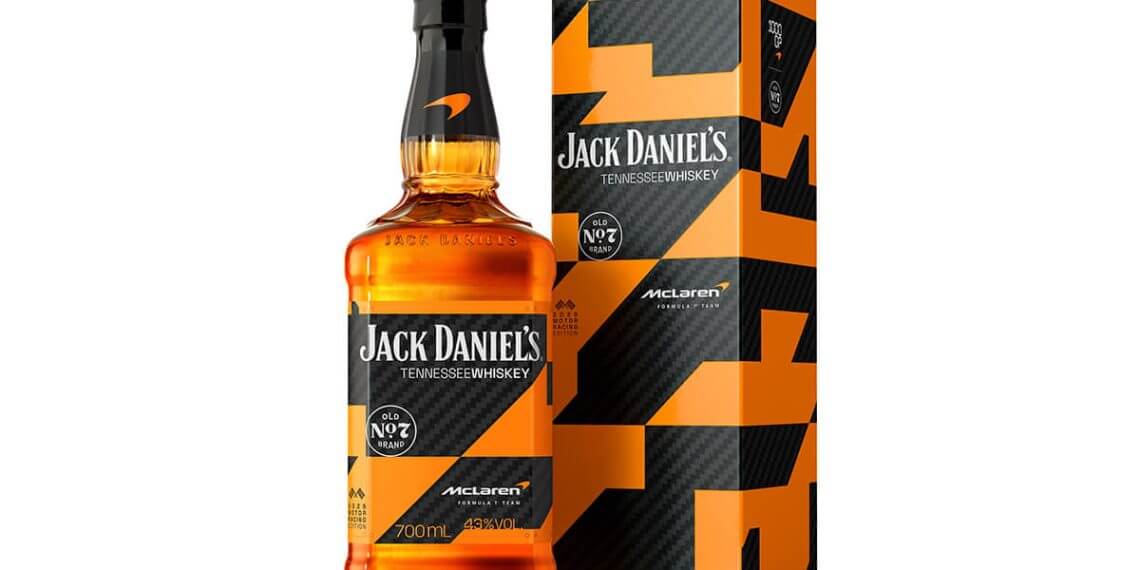 Jack Daniel’s y McLaren Fórmula 1 Team sacan al mercado una botella de edición limitada