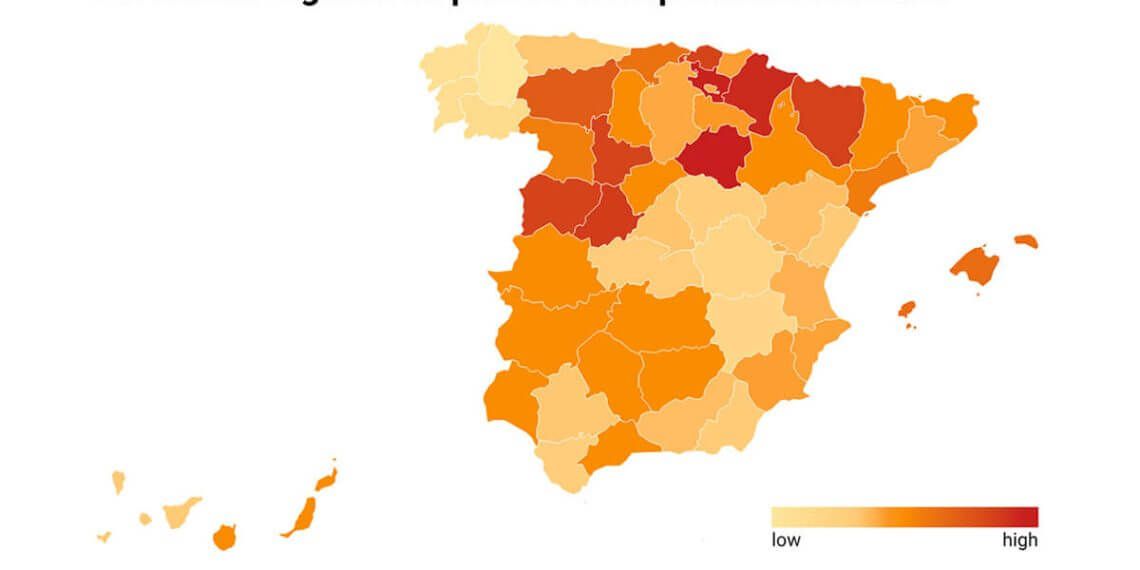 Lugo es la provincia más barata para hacer la compra en el supermercado online y Soria la más cara